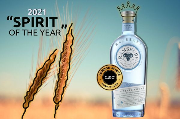 Photo for: UK’s Ramsbury Single Estate Vodka is the Best Spirit of 2021